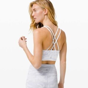 Lululemon Energy Bra Long Line Ribbed Medium Support B-D Cup